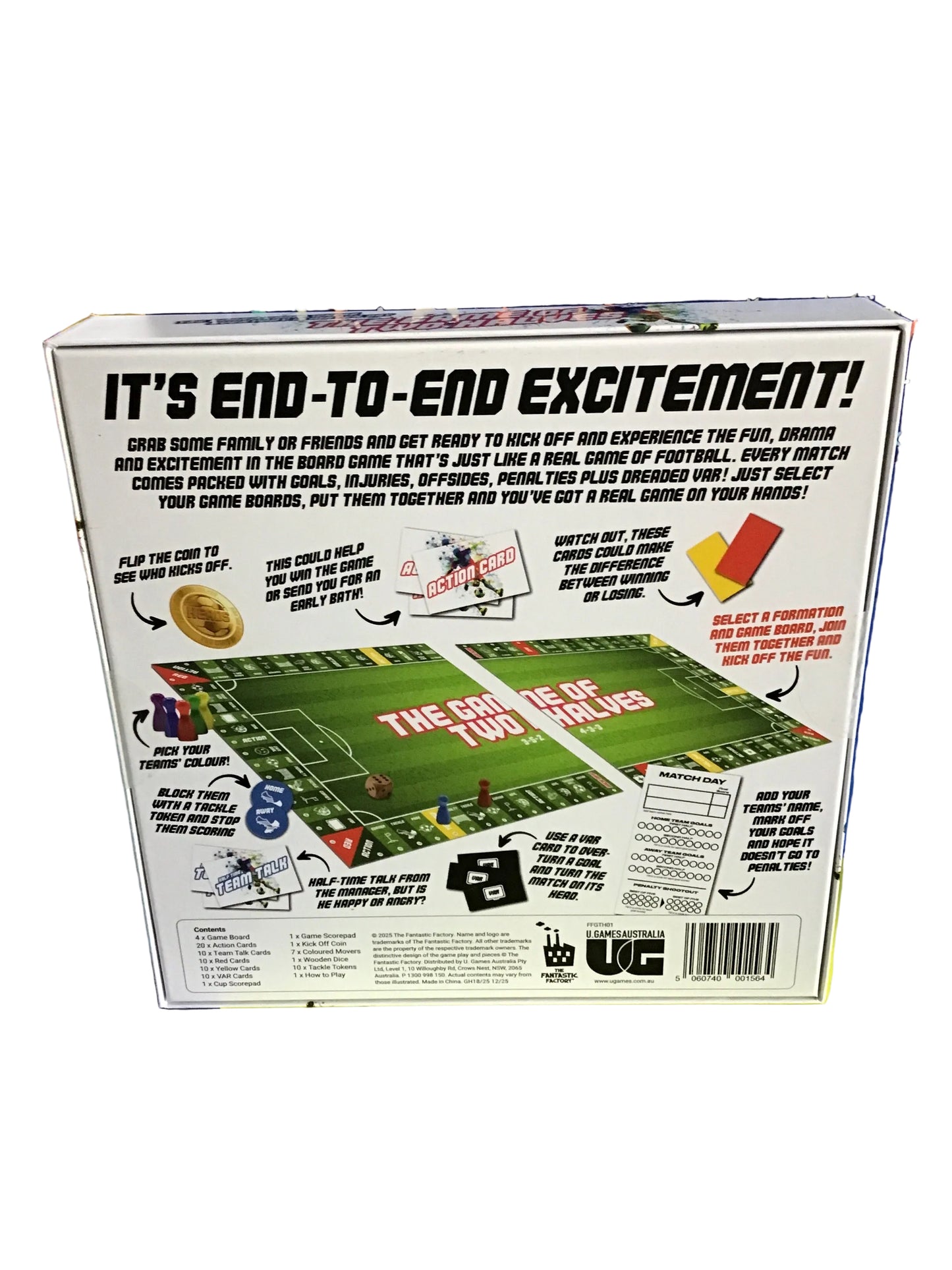 GAME THE GAME OF TWO HALVES