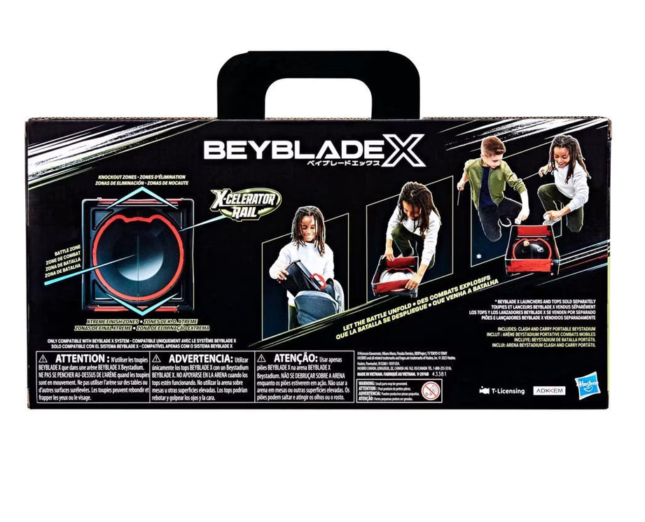 BEYBLADE X CLASH AND CARRY BEYSTADIUM