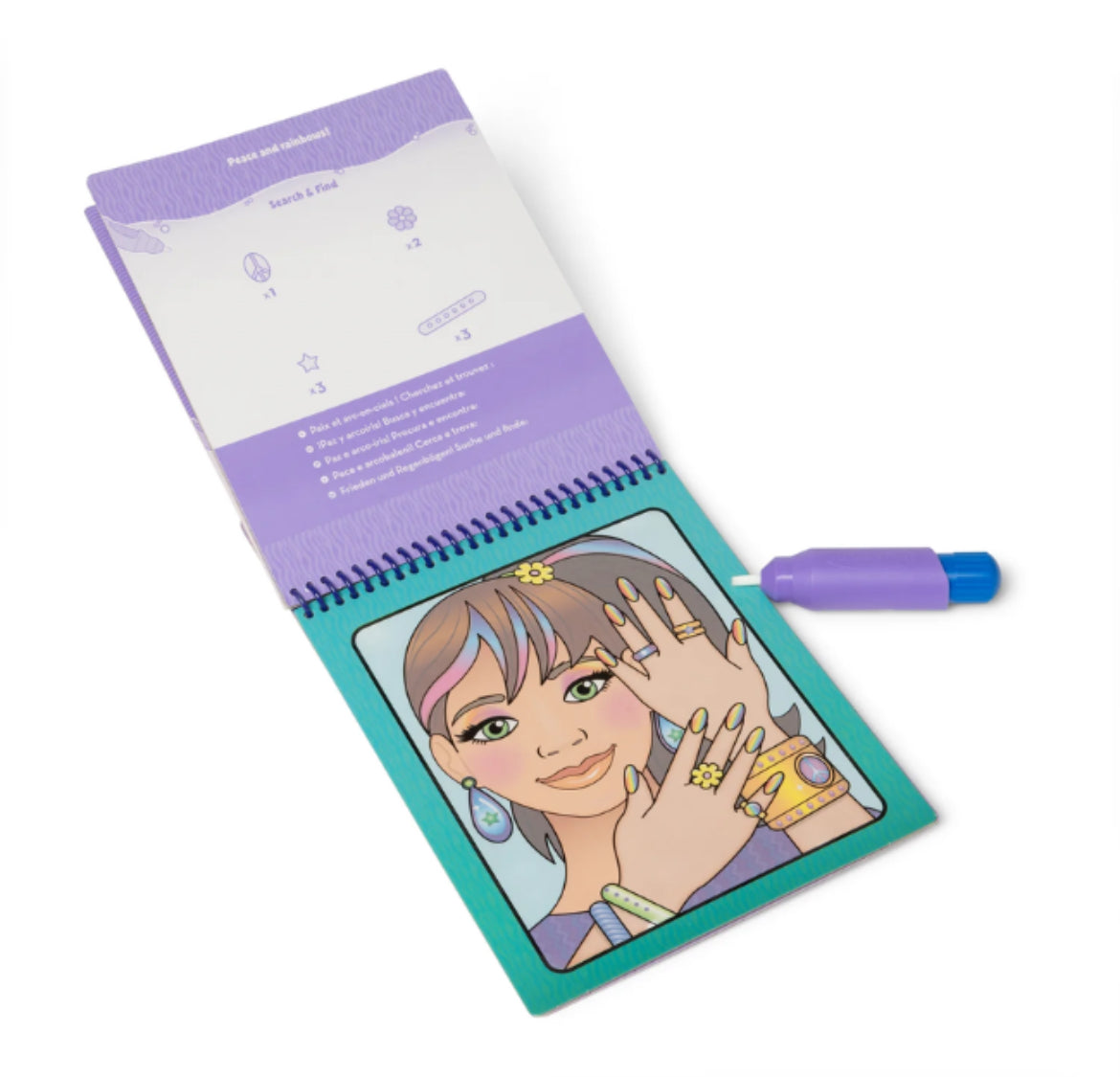 M&D ON THE GO WATER WOW MAKEUP & MANIS