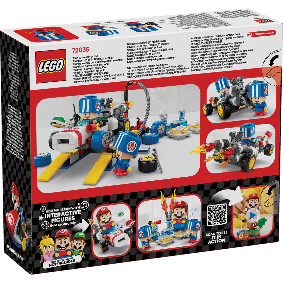LEGO 72035 MARIO KART TOADS GARAGE