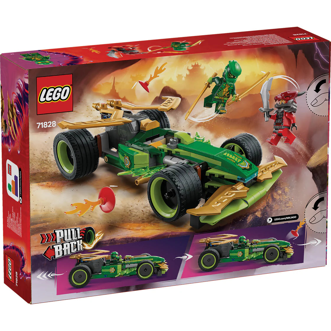 LEGO 71828 NINJAGO LLOYD'S PULL BACK CAR