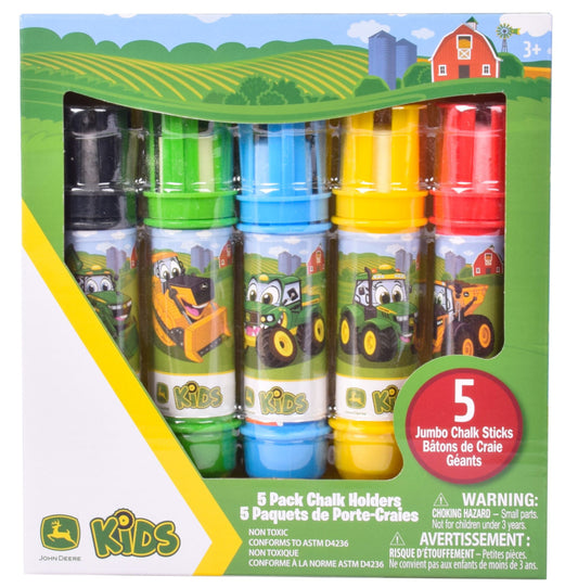 5 PACK CHALK HOLDER JOHN DEERE