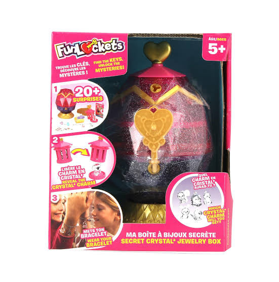 FUNLOCKETS SECRET CYRSTAL JEWELLERY EGG