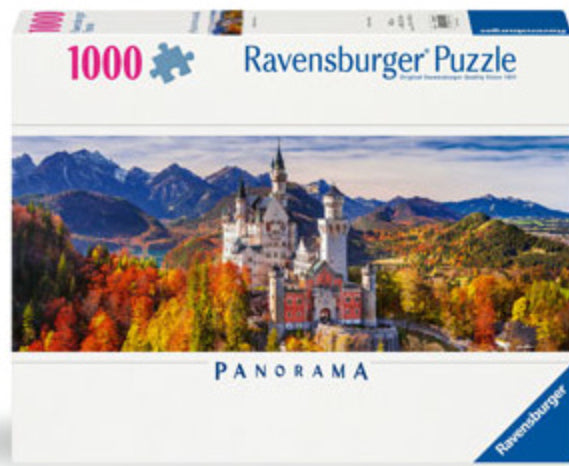 PUZZLE 1000PC NEUSCHWANSTEIN CASTLE NEW