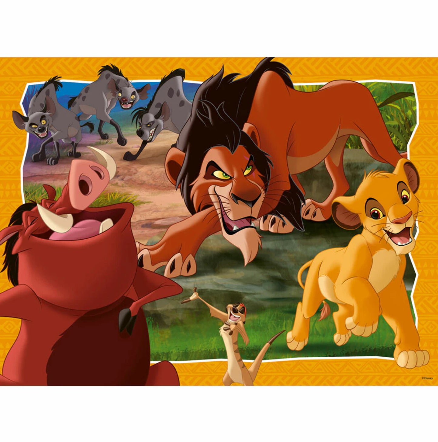 PUZZLE 200PC LION KING