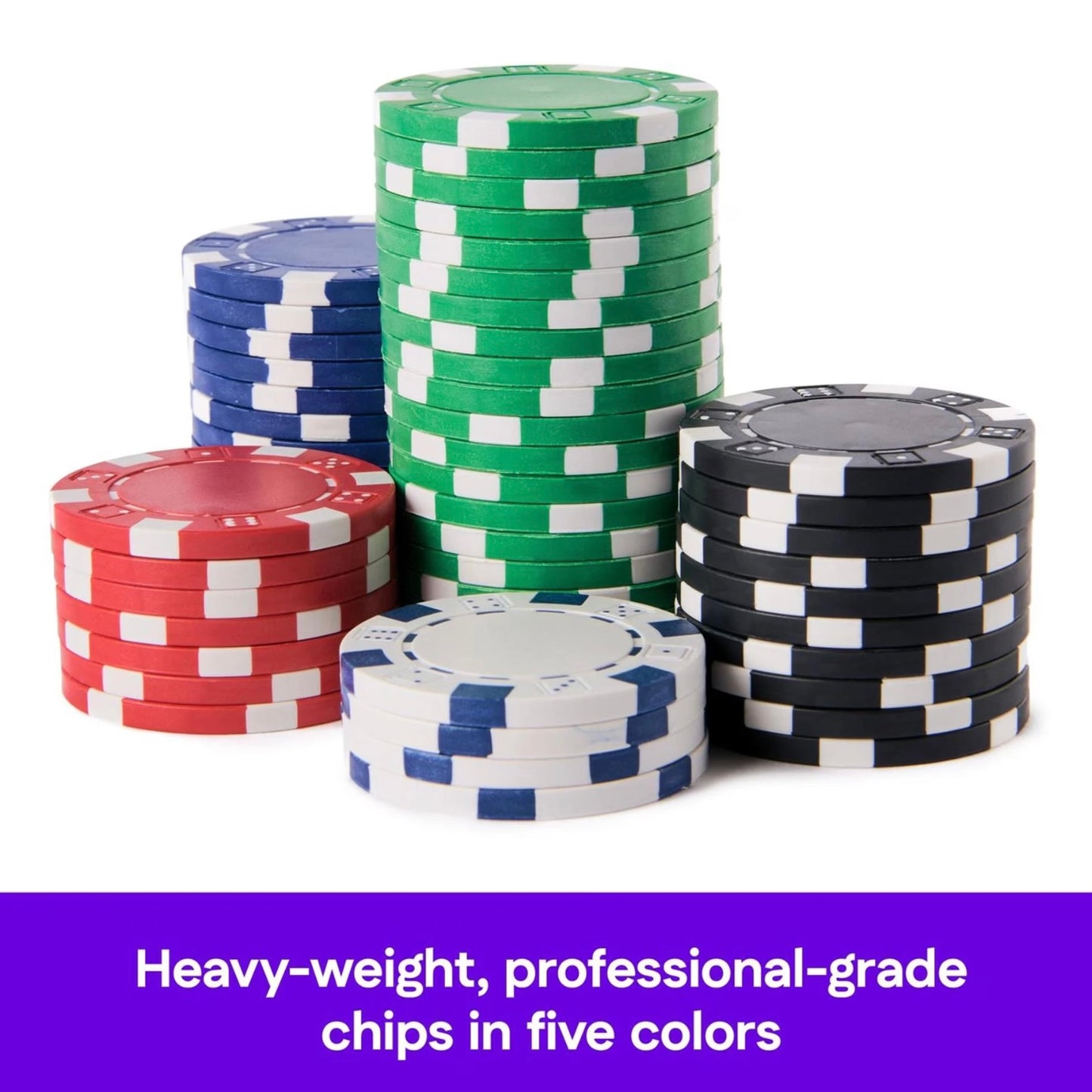 GAME CLASSIC 100PC POKER CHIPS