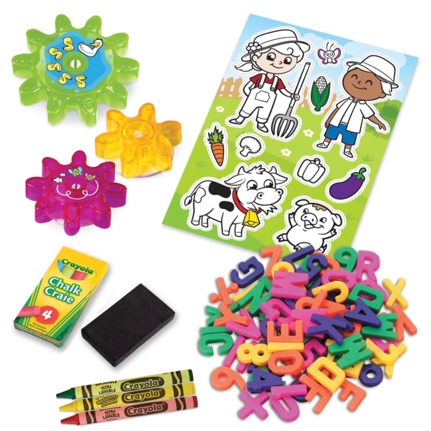 CRAYOLA 2 SIDED STORYBOARD FARM