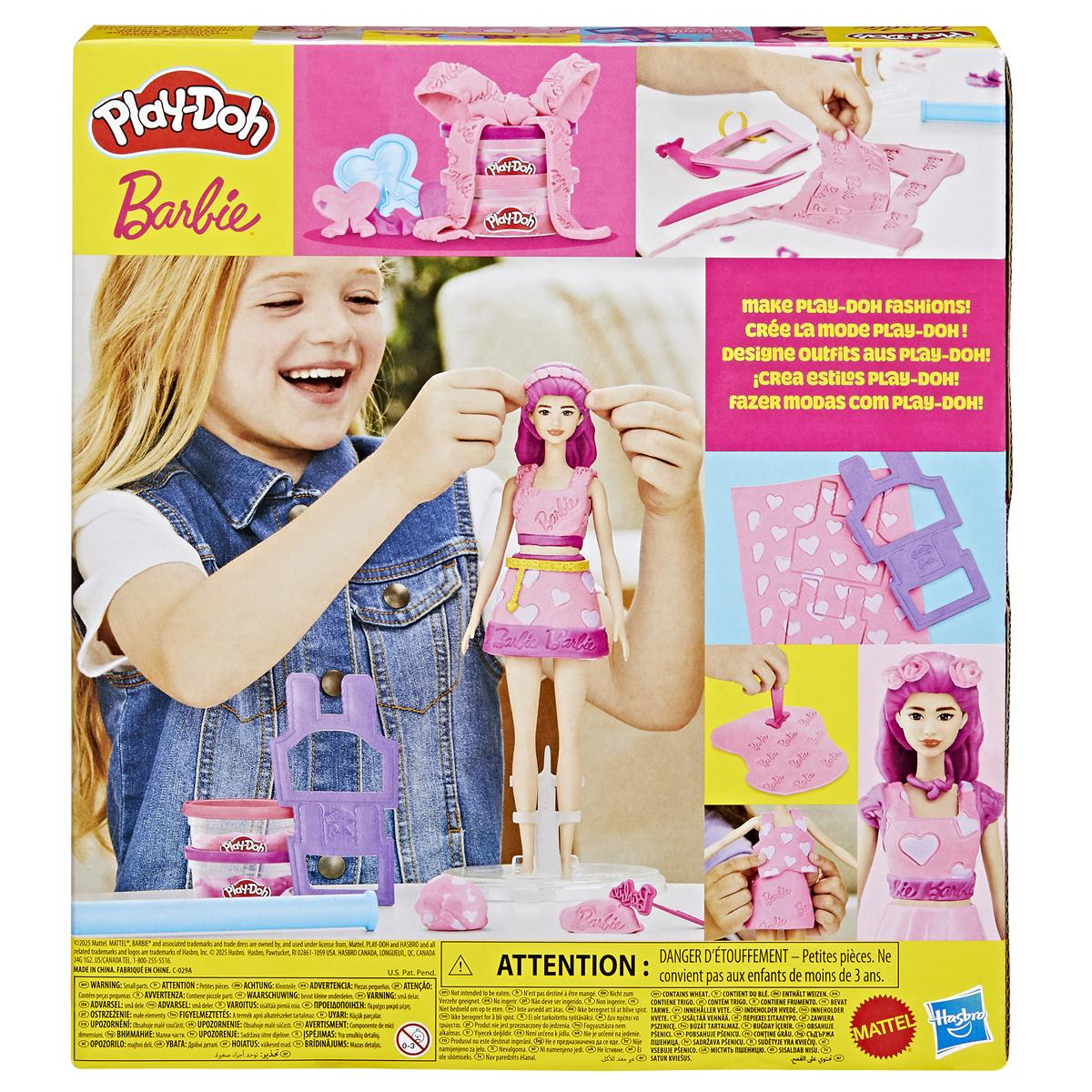 PD BARBIE HEARTS AND HAIR