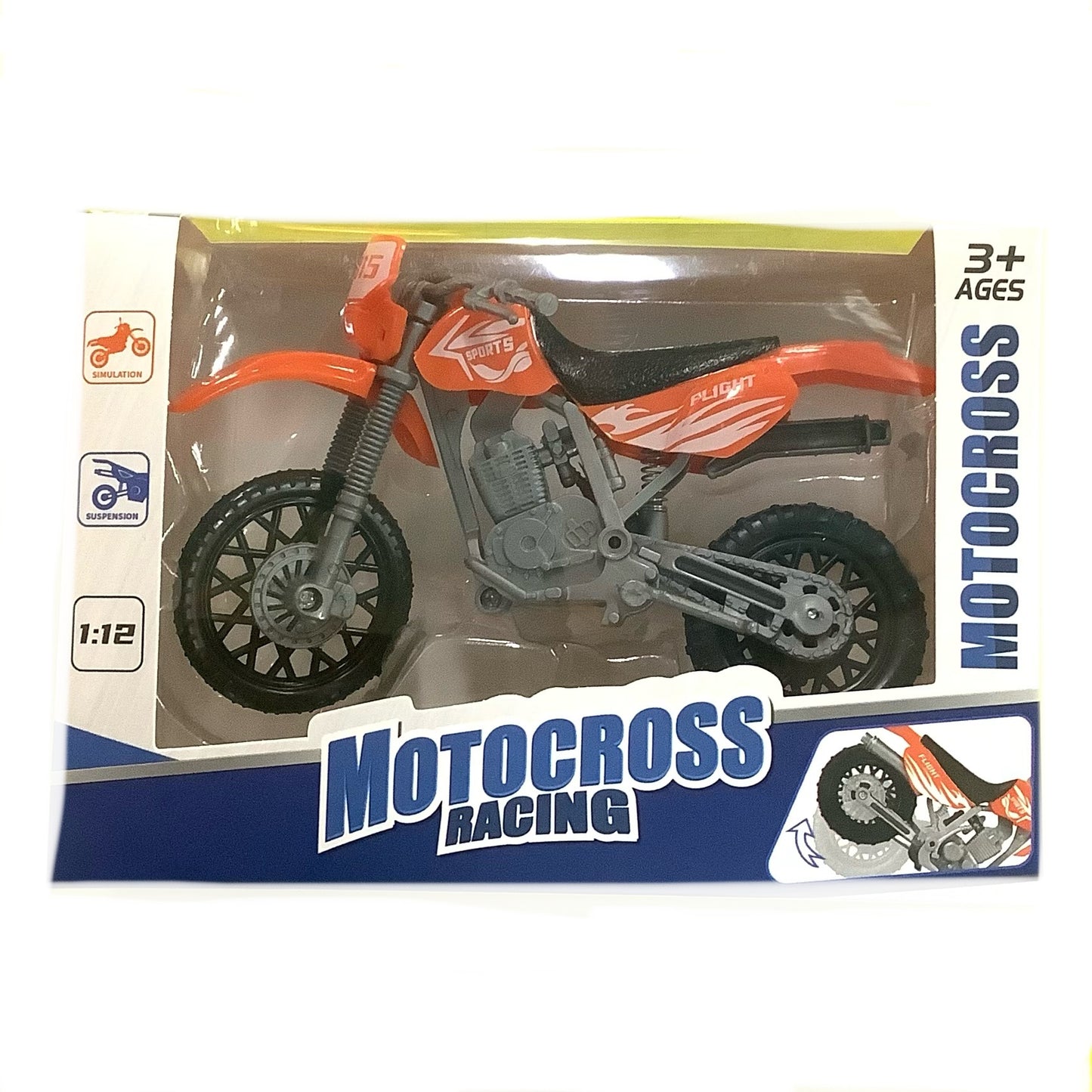 MOTOCROSS RACING MODEL STANDING