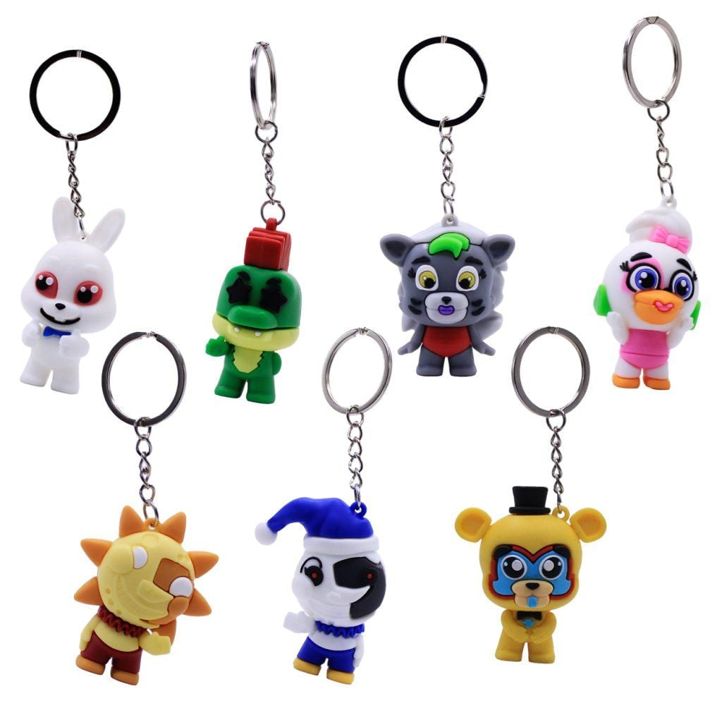 FIVE NIGHTS AT FREDDY'S RUBBER HANGERS