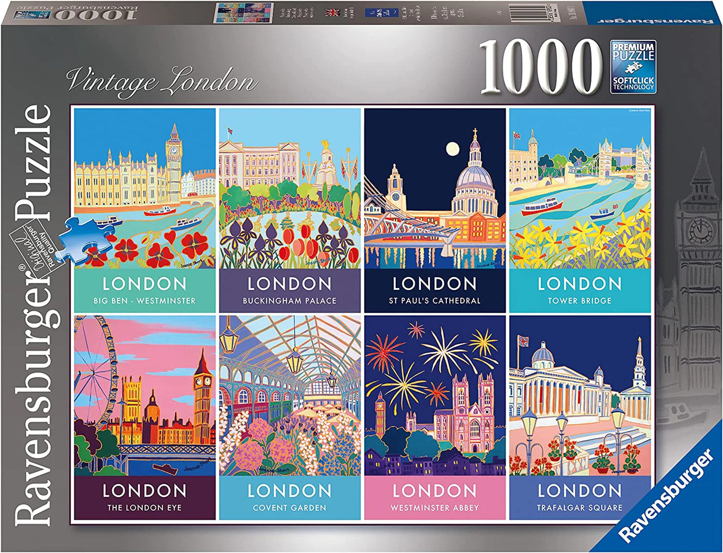 PUZZLE 1000PC VINTAGE LONDON NEW