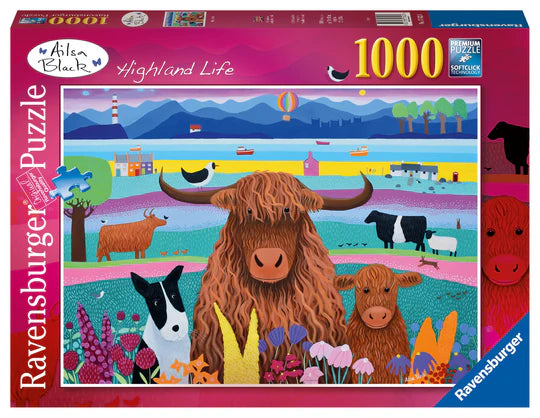 PUZZLE 1000PC HIGHLAND LIFE NEW