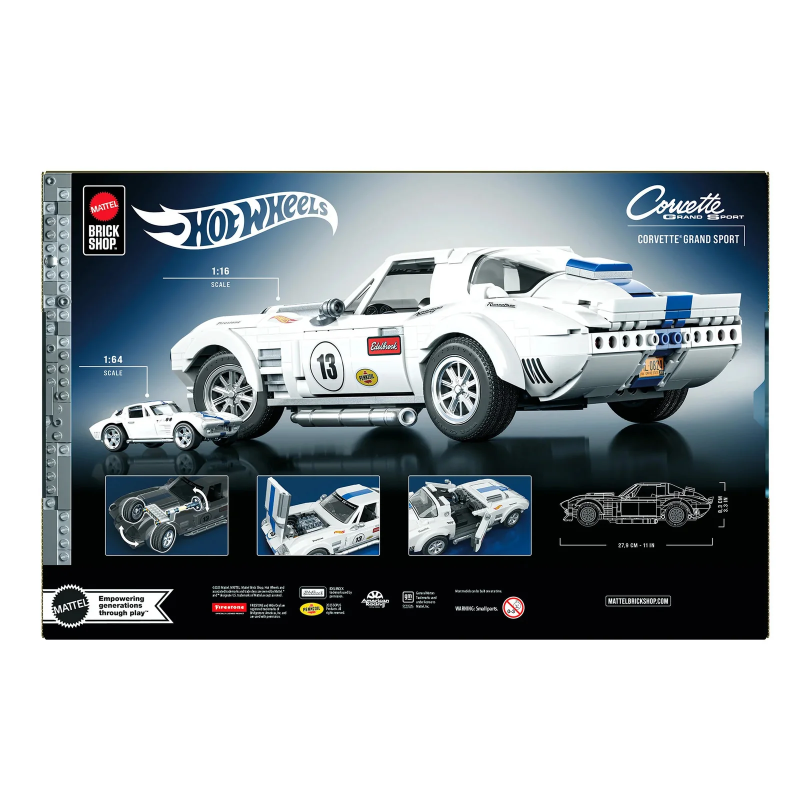 H/W BRICK SHOP CORVETTE GRAND SPORT
