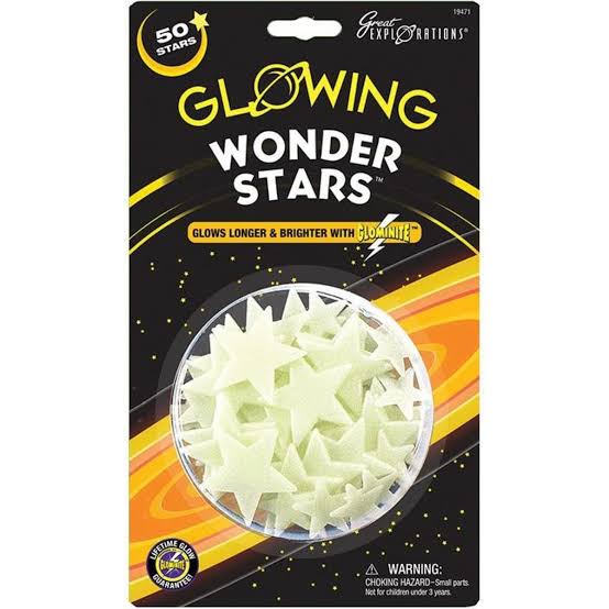 GLOW IN THE DARK WONDER STARS
