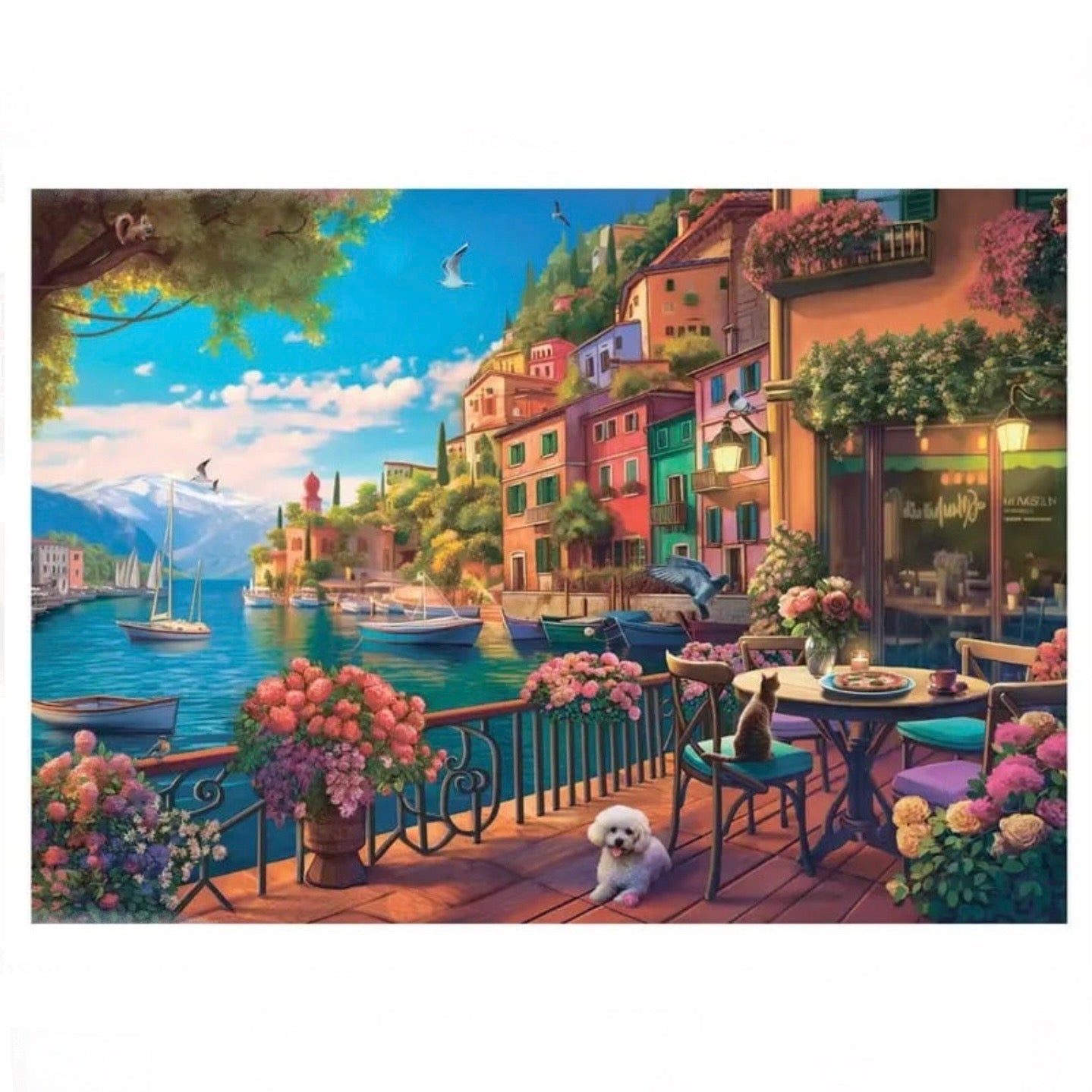 PUZZLE 700PC XL CAFE COMO