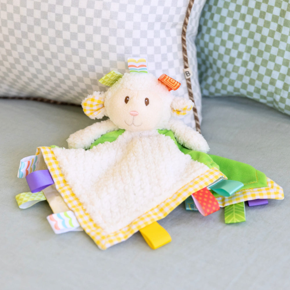 PLUSH MARY MEYER TAGGIES LAMB BLANKET