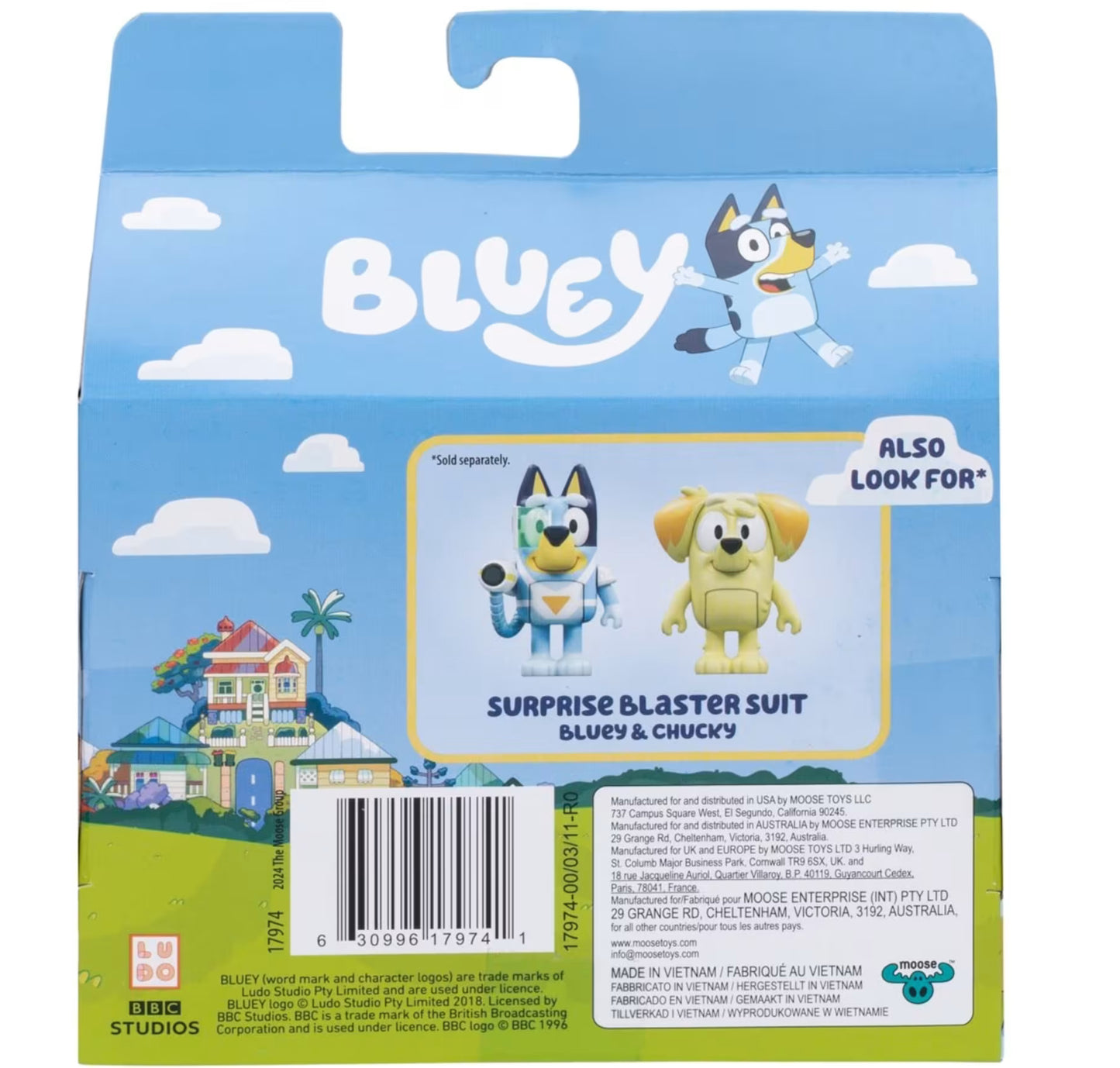BLUEY S12 FIGURE 2PK AST