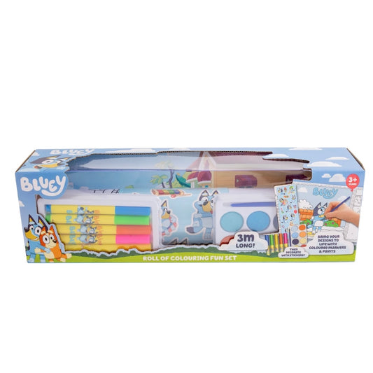 ROLL OF COLORING FUN BLUEY