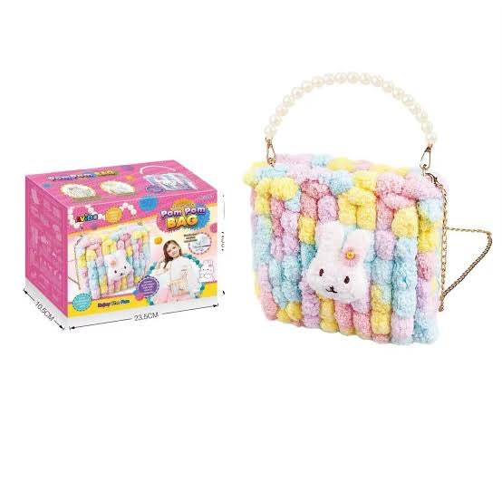 POM POM HANDBAG CRAFT SET