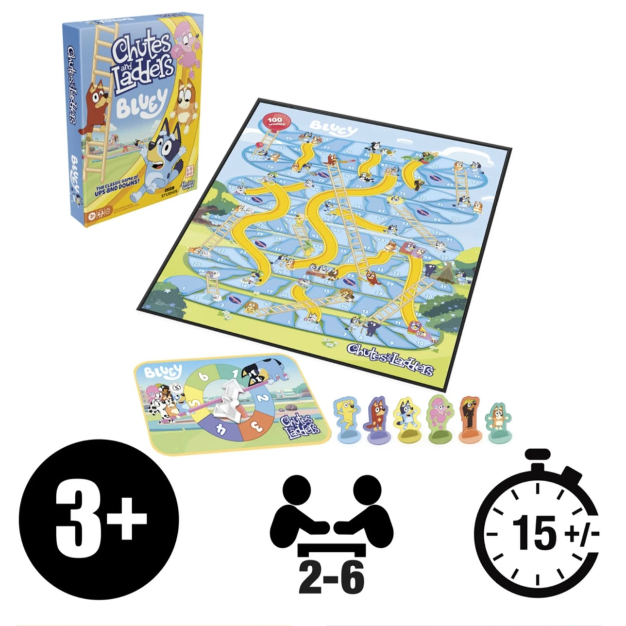 GAME BLUEY CHUTES AND LADDERS