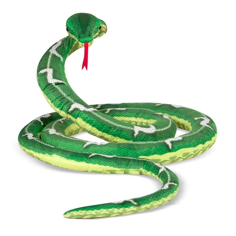 M&D LARGE PLUSH SNAKE