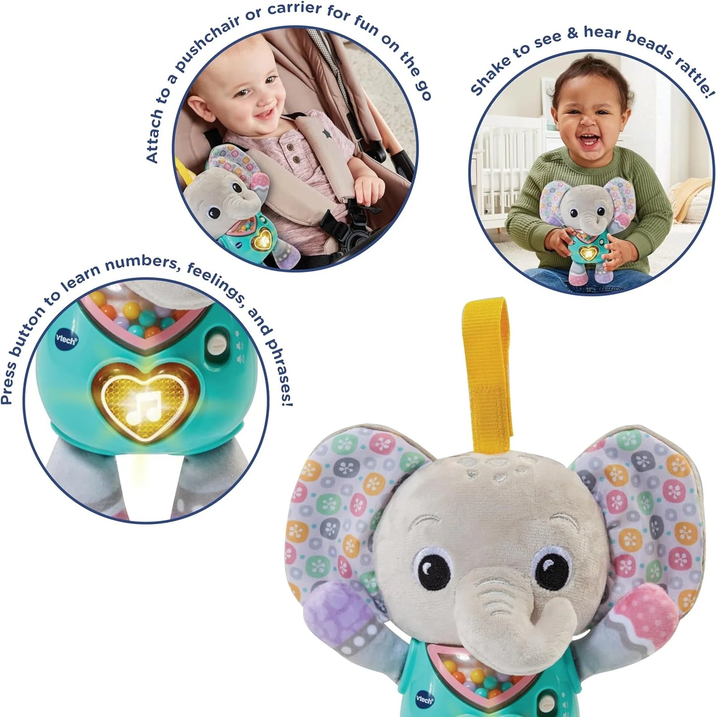 VTECH CUDDLE & SING ELEPHANT