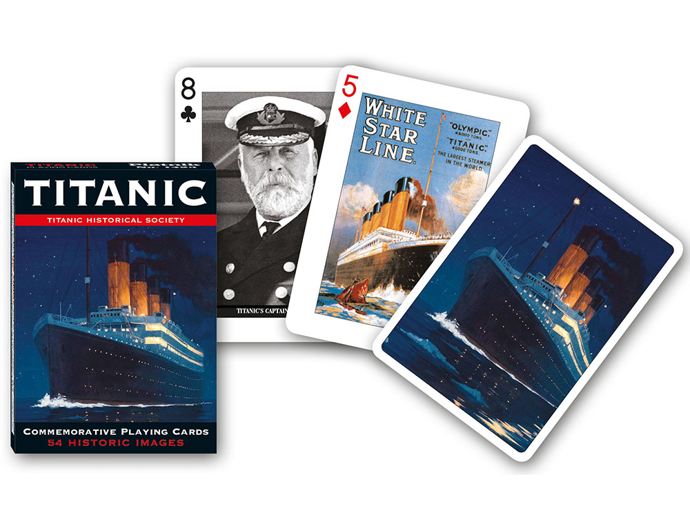 GAME PLAYING CARDS TITANIC POKER
