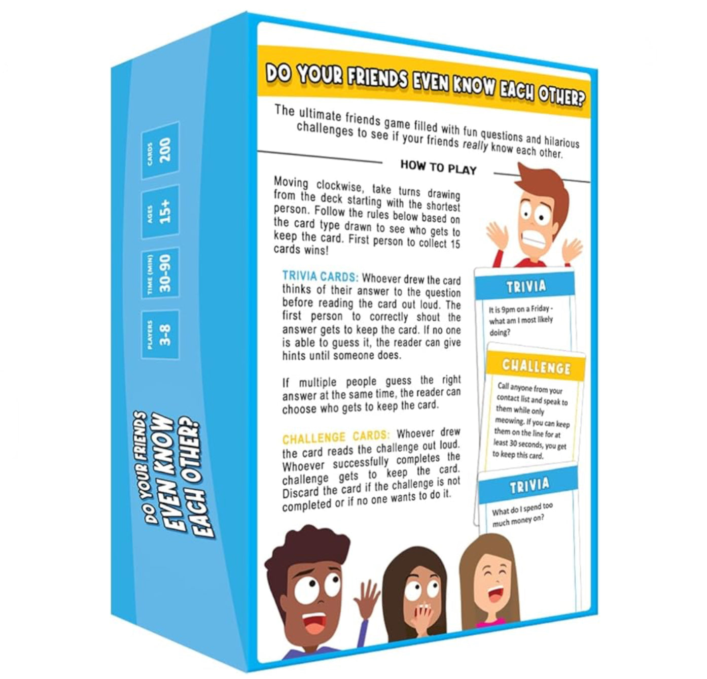 GAME DO UR FRIENDS EVEN KNOW EACH OTHER