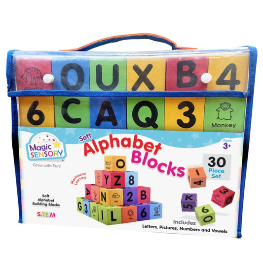 FOAM BLOCKS ALPHABET & NUMBERS