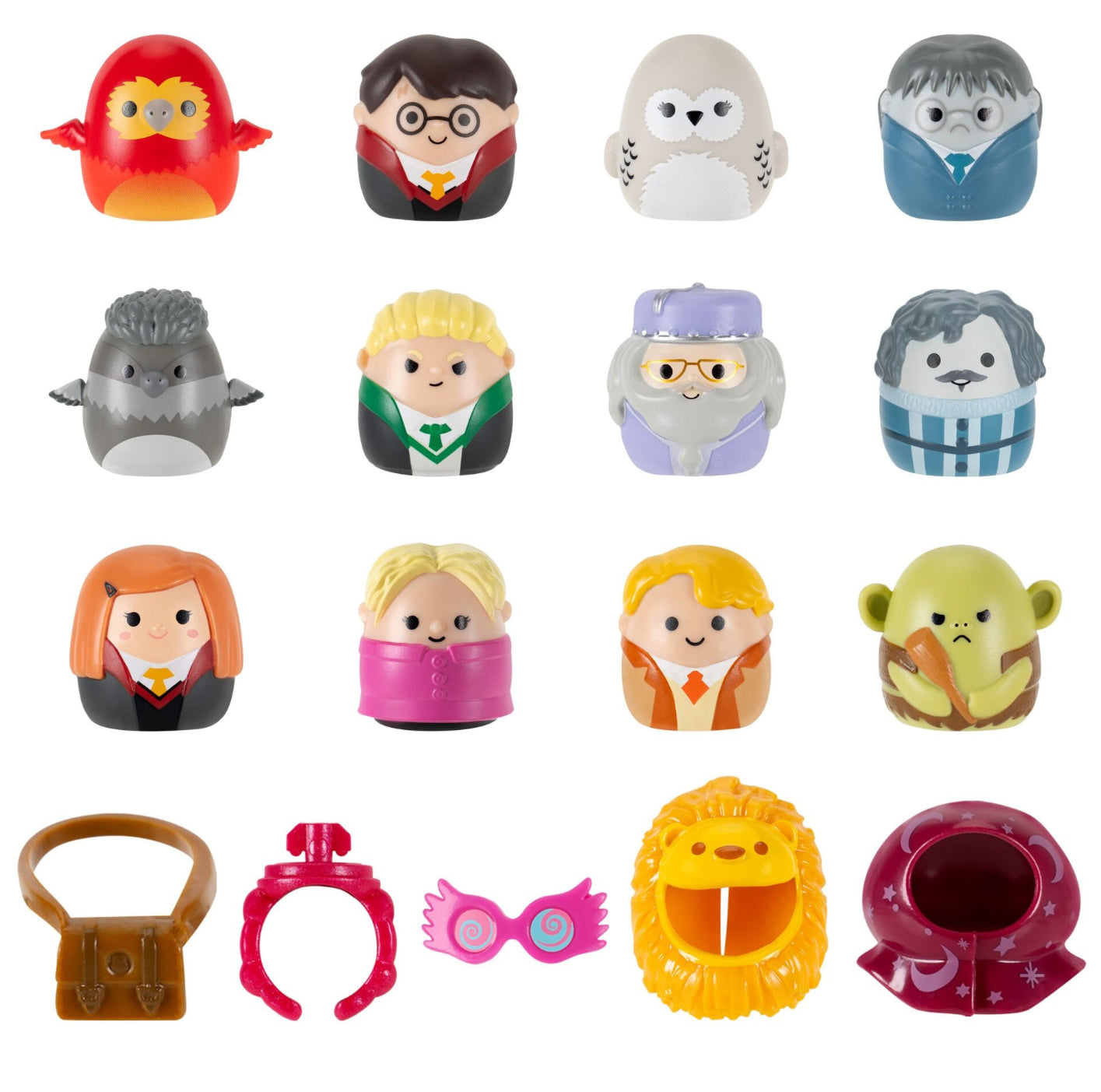 SQUISH-A-LONGS HARRY POTTER 12PK AST