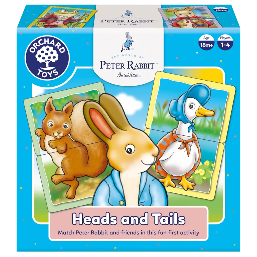 ORCHARD PETER RABBIT HEADS & TAILS