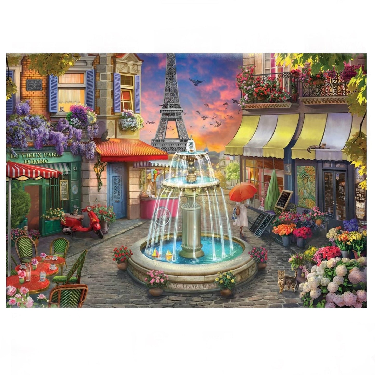 PUZZLE 700PC XL PARIS SQUARE