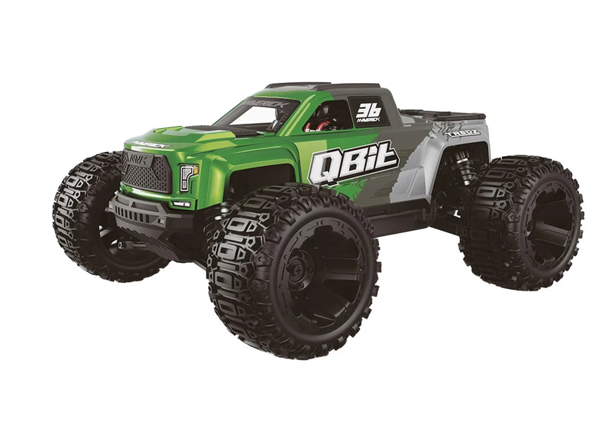 R/C MAVERICK QBIT MT MONSTER TRUCK GREEN