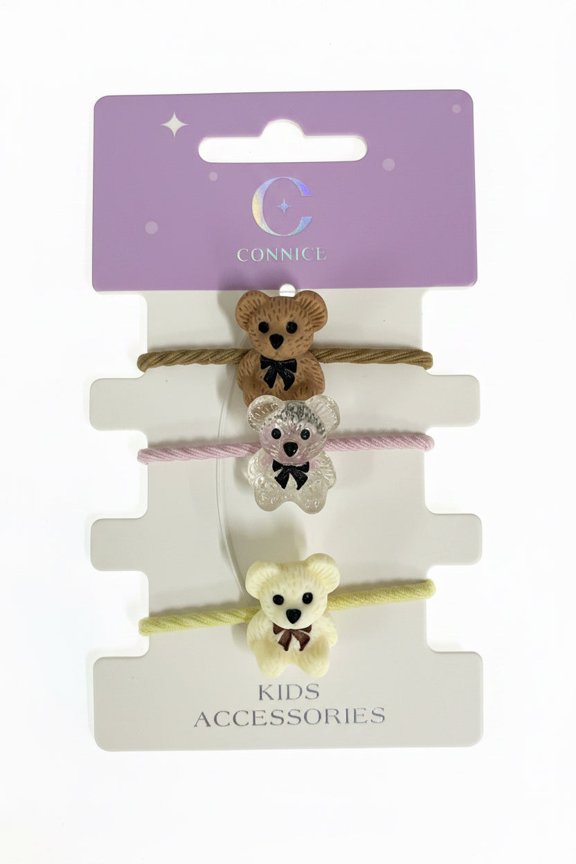 C/NICE HC09052 TEDDY BEAR HAIR TIE