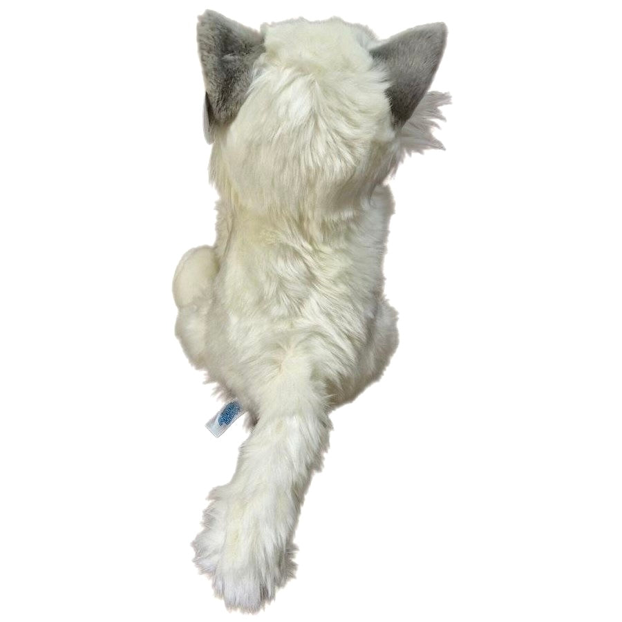 PLUSH KITTY CAT WHITE 30CM