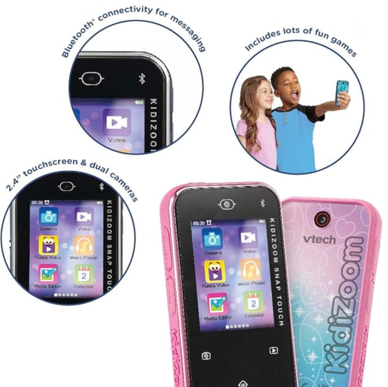 VTECH KIDIZOOM SNAP TOUCH PINK