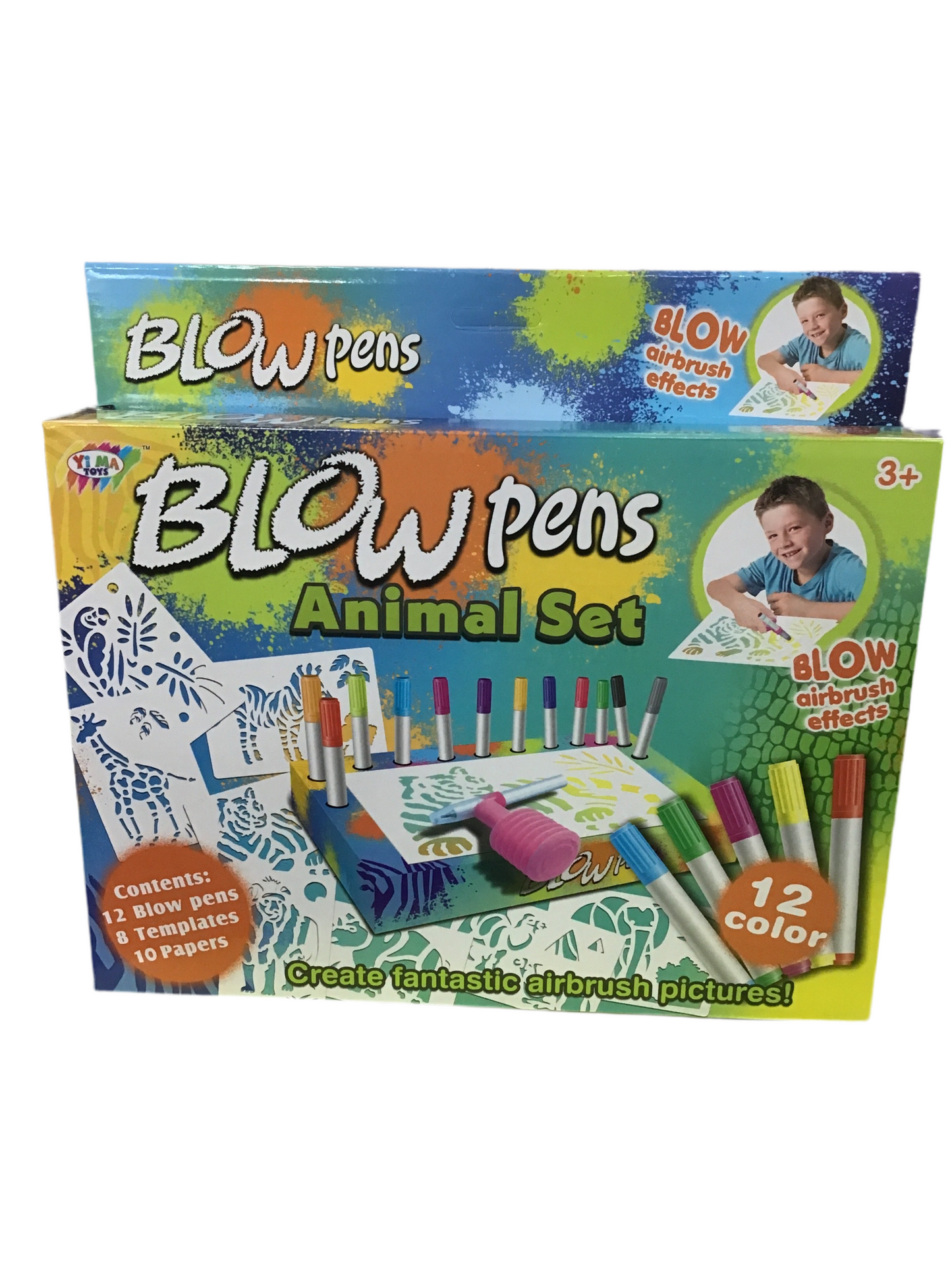 BLOW PENS AIRBRUSH SET AST