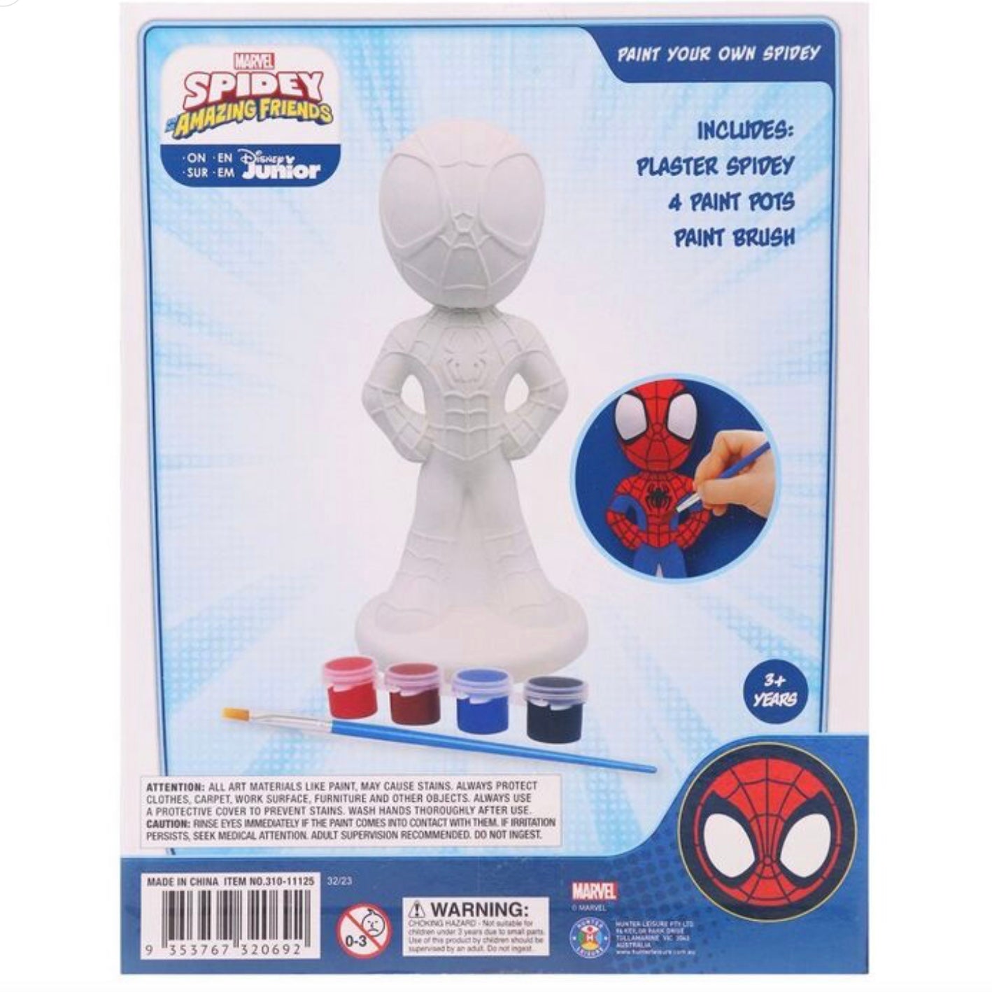 KAL PAINT YOUR OWN FIGURE SPIDEY