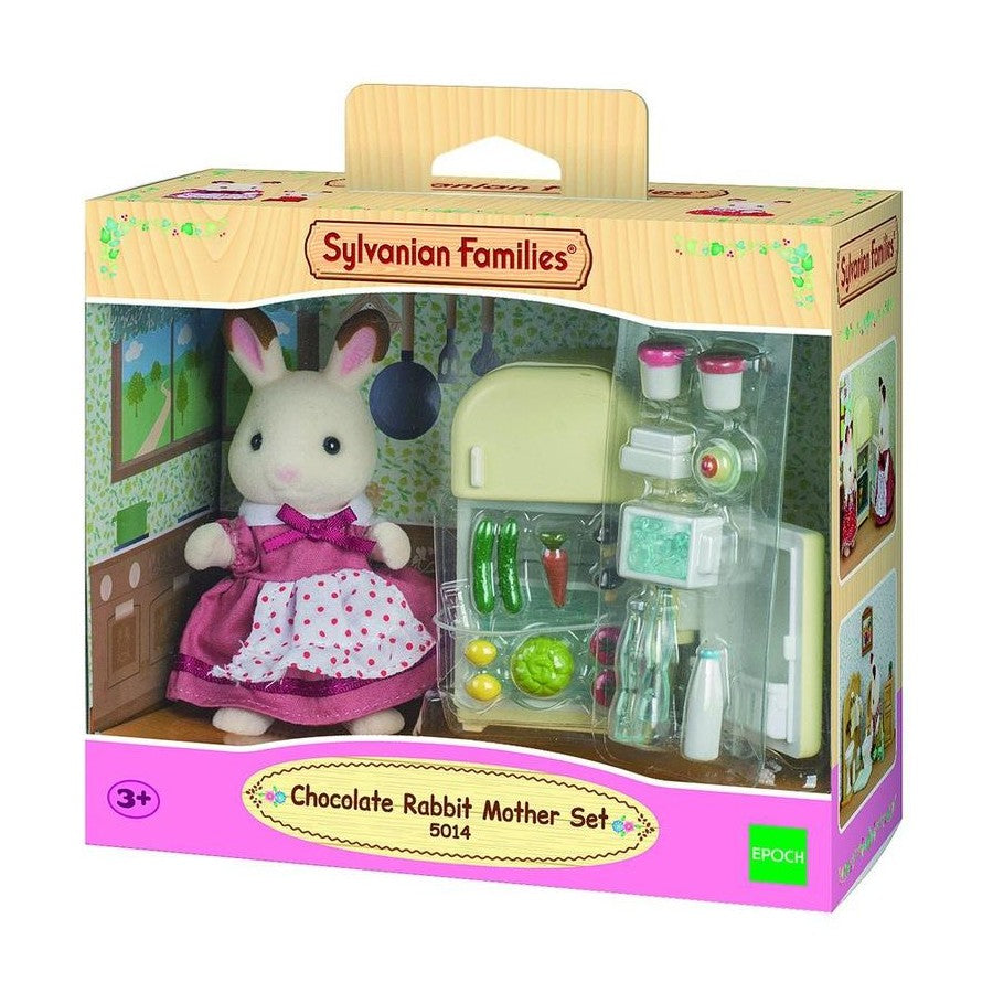 SYL/F CHOCOLATE RABBIT MOTHER SET