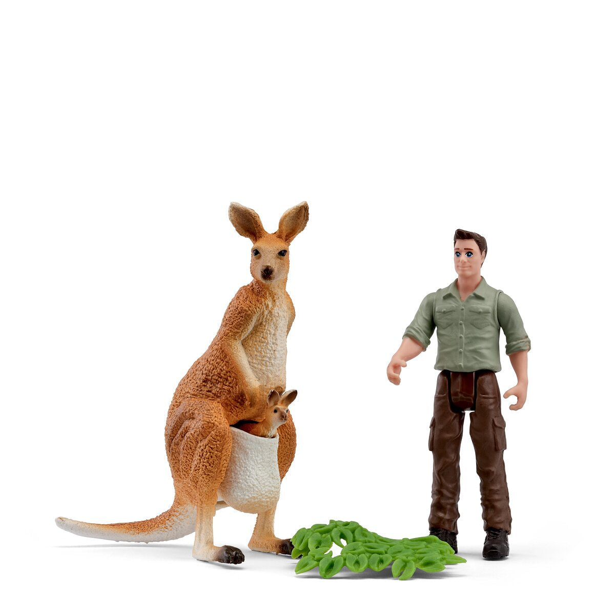 SCHLEICH 81540 KANGAROO TOUR & RANGER