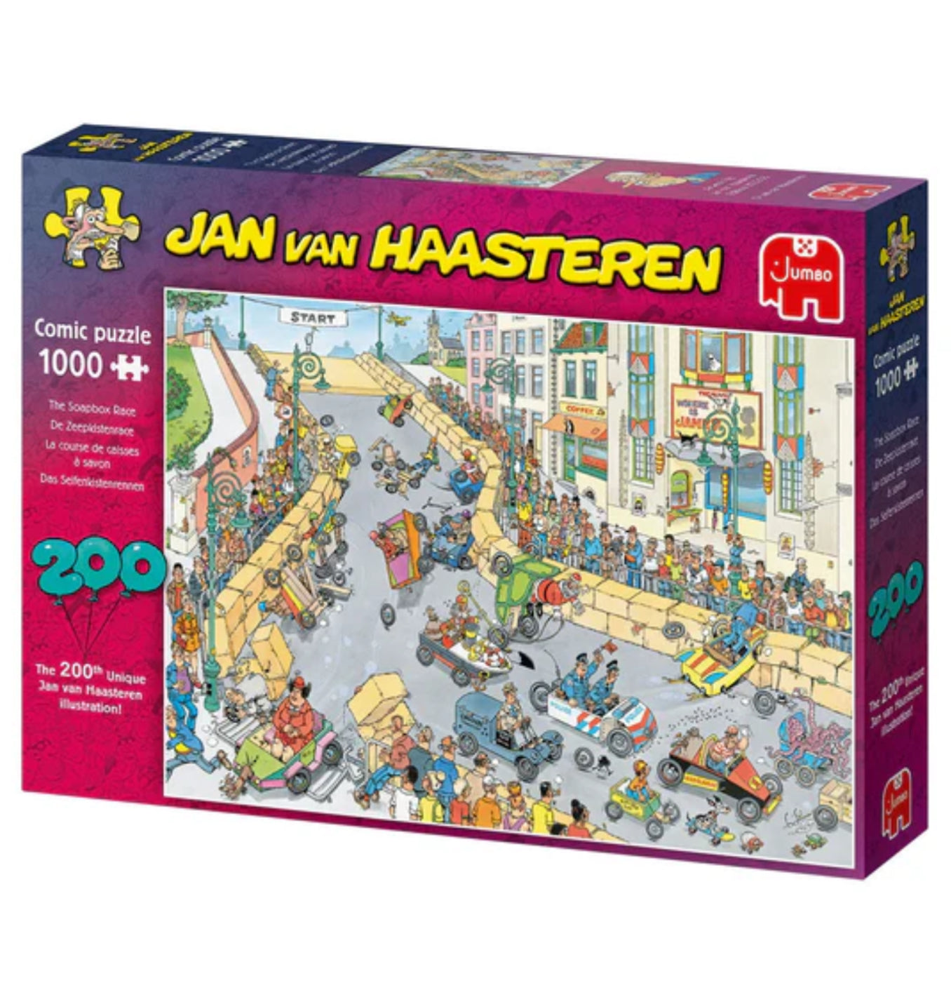 PUZZLE 1000PC JVH SOAPBOX DERBY