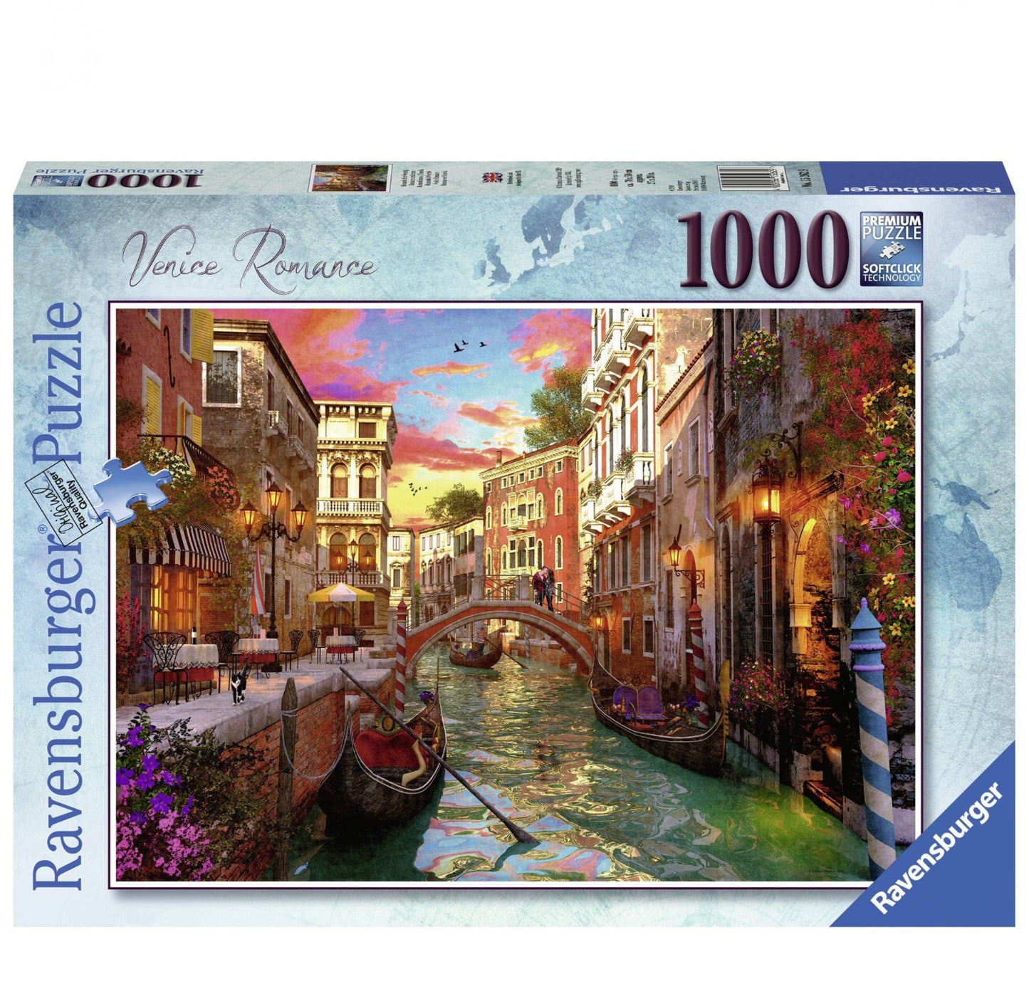 PUZZLE 1000 PCE VENICE ROMANCE