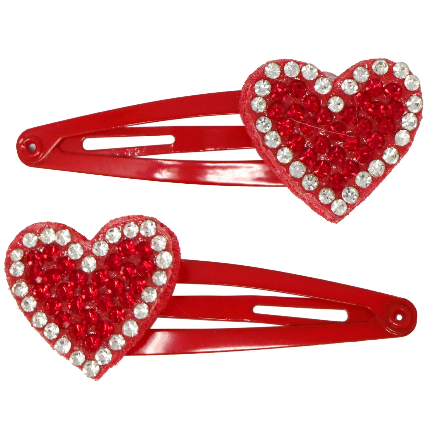 P/POP TWINKLING HEART SNAP HAIR CLIP