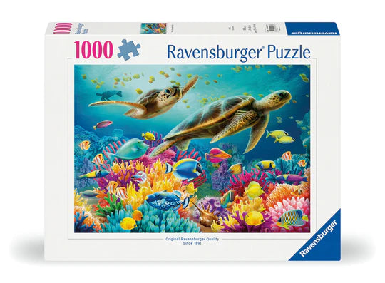 PUZZLE 1000PC BLUE UNDERWATER WORLD