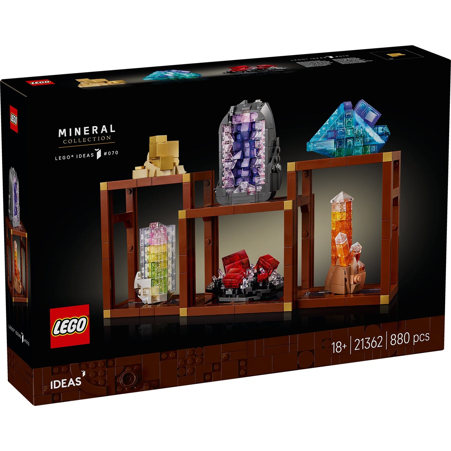 LEGO 21362 ICONS MINERAL COLLECTION