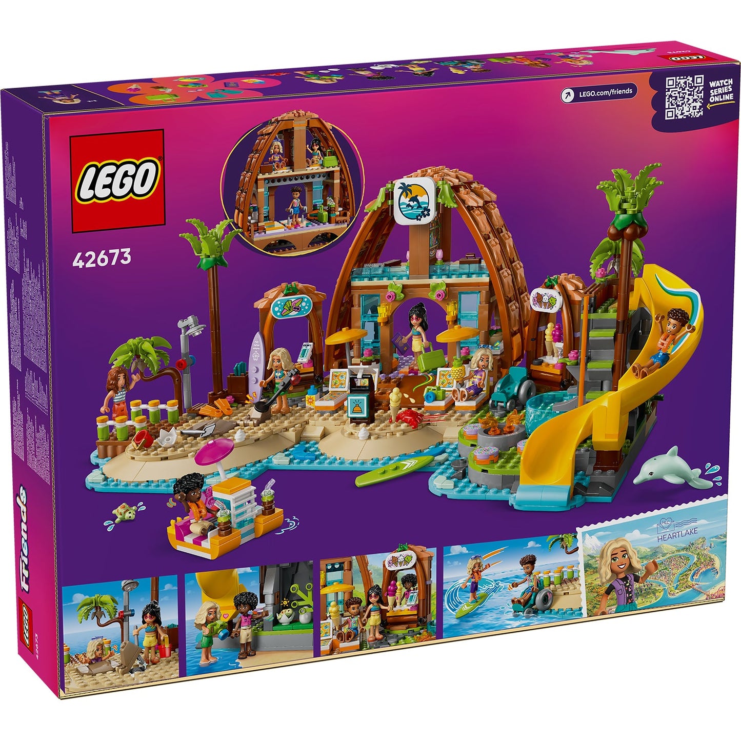 LEGO 42673 FRIENDS FAMILY VACATION BEACH