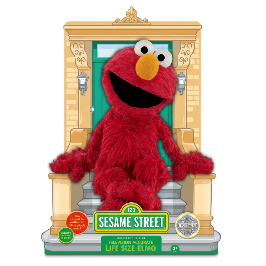 SESAME ST LIFESIZE ELMO PLUSH