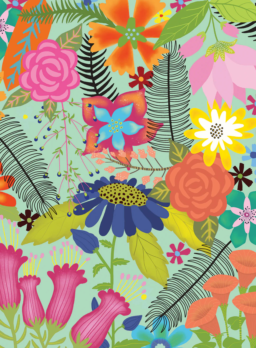 PUZZLE 500PC FLOWERJUNGLE