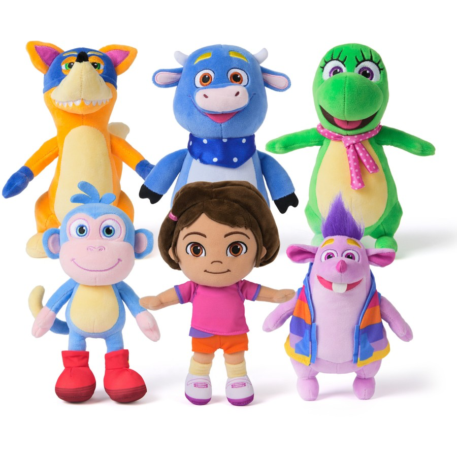 DORA DTE CORE BASIC PLUSH 8 INCH AST