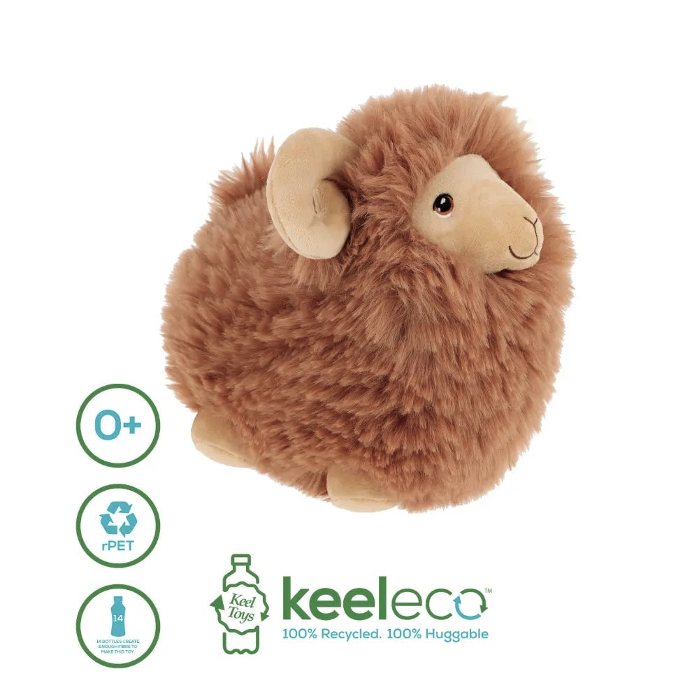 PLUSH KEELECO RAMS AST 18CM